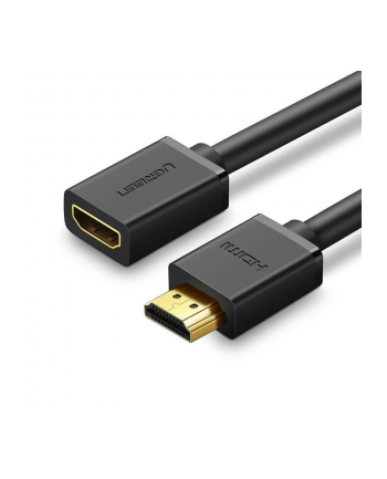 Ugreen Kabel HDMI męski do HDMI żeński HD107 FullHD 3D 1m czarny (10141) nr 2