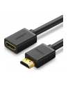 Ugreen Kabel HDMI męski do HDMI żeński HD107 FullHD 3D 1m czarny (10141) - nr 4