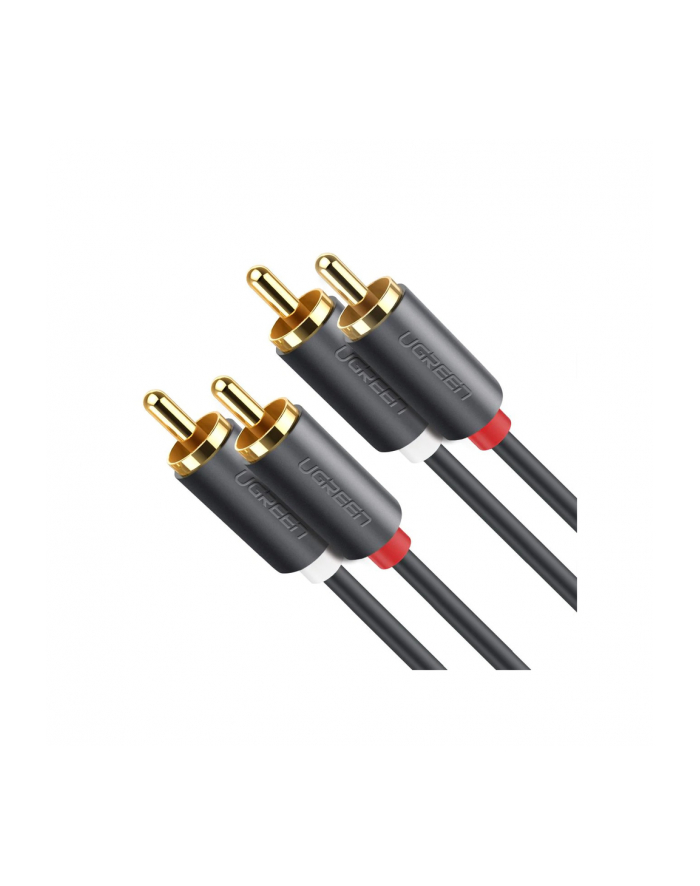 Ugreen Przewód 2RCA Cinch do 2RCA Cinch 3m czarny (10519) główny
