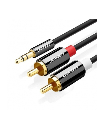 Ugreen Av116 Przewód 3,5Mm Jack Do 2Rca (Cinch) 3M (Czarny)