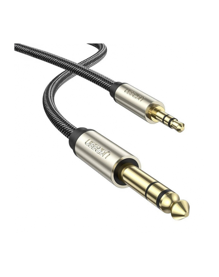 UGREEN KABEL  JACK 3.5MM - JACK 6.3MM 3M SREBRNY (10629) główny