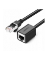 UGREEN KABEL SIECIOWY  PRZEDŁUŻACZ ETHERNET RJ45, CAT. 6, FTP, Z METALOWĄ WTYCZNĄ 1M, (CZARNY)  (UGR260BLK) - nr 4