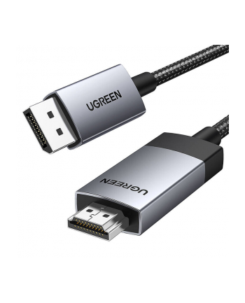 Kabel Displayport męski do HDMI męski Ugreen DP119 4K@60Hz 1m jednokierunkowy (15773) nr 2