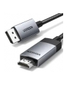 Kabel Displayport męski do HDMI męski Ugreen DP119 4K@60Hz 2m jednokierunkowy (15774) - nr 3