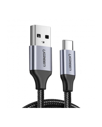 Ugreen Kabel Usb Do Usb-C Qc3.0 0,5M Z Aluminiową Wtyczką (Czarny) nr 2