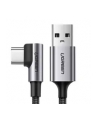 UGREEN KABEL USB DO USB-C KĄTOWY US284, 3A , 3M (CZARNY) - nr 3