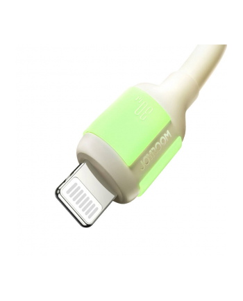 Joyroom Kabel Usb C Lightning S A53 30W 2M Beżowy Fluorescencyjny nr 1