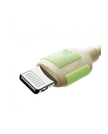 Joyroom Kabel Usb C Lightning S A53 30W 2M Beżowy Fluorescencyjny nr 2