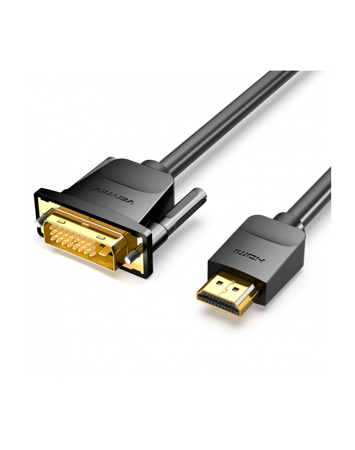 Vention Przewód Hdmi Do Dvi 1080P Tmds Czarny u Mocny 3M główny