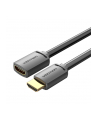 Vention Kabel Hdmi-a męski do Hdmi-a żeński 4K Hd 0,5m 4K@60Hz Czarny - nr 4