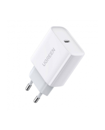 Ugreen Ładowarka Sieciowa 60450 Usb C Power Delivery 3 0 Quick Charge 4 20W 3A Biały nr 1