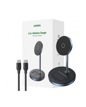 Ugreen Ładowarka Bezprzewodowa 2In1 7,5 W Usb-C nr 1