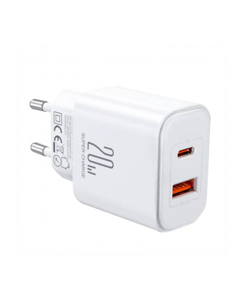 Joyroom Jr-Tcf05 Biały / Adapter Do Ładowania 20W 1X Usb-A Us nr 1