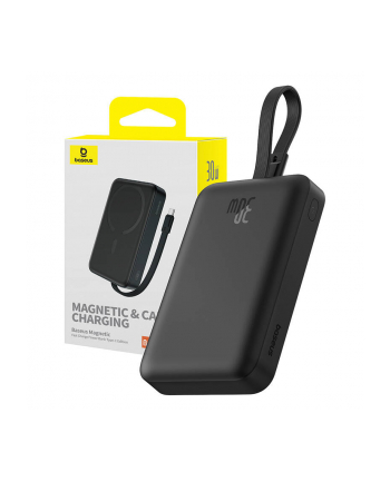Baseus Magnetic Mini 10000Mah 30W Magsafe Czarny nr 2