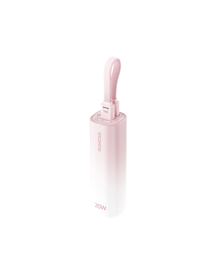 Romoss Psc05P 5000Mah Mini Różowy Do Telefonu główny