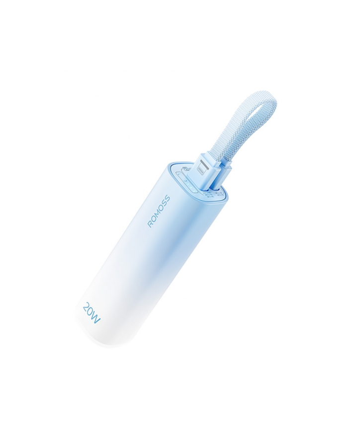 Romoss Psc05C 5000Mah Mini Niebieski Do Telefonu główny