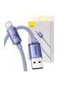 Baseus Kabel USB - Lightning Crystal Shine 1.2 m Fioletowy - nr 1
