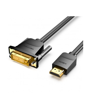 Vention Przewód Hdmi Do Dvi 1080P Tmds Czarny u Mocny 3M