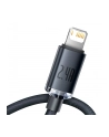BASEUS Kabel USB Lightning Crystal Shine 1.2 m Czarny - nr 2