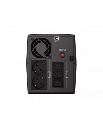 Conceptronic Ups Conceptronic Zasilacz Ups Technologia Line-Interactive 1,5 Kva 900 W 5 X Gniazdo Sieciowe (ZEUS08EM)
