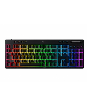 RAZER BlackWidow V4 Low-profile HyperSpeed Yellow Switch Keyboard - US Layout