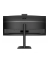 aoc international AOC CU34E4CW 34inch 3440x1440 120HZ VA CURVED H/A 180 MM USB-C DOCKING Daisy chain TUV EyeComfort Hardware USB HUB DP HDMI - nr 42