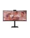 aoc international AOC CU34E4CW 34inch 3440x1440 120HZ VA CURVED H/A 180 MM USB-C DOCKING Daisy chain TUV EyeComfort Hardware USB HUB DP HDMI - nr 1
