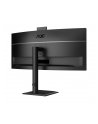 aoc international AOC CU34E4CW 34inch 3440x1440 120HZ VA CURVED H/A 180 MM USB-C DOCKING Daisy chain TUV EyeComfort Hardware USB HUB DP HDMI - nr 29