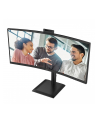 aoc international AOC CU34E4CW 34inch 3440x1440 120HZ VA CURVED H/A 180 MM USB-C DOCKING Daisy chain TUV EyeComfort Hardware USB HUB DP HDMI - nr 70