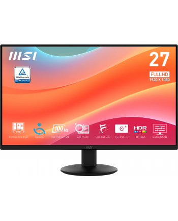MSI PRO MP272L 27inch IPS FHD 250cd/m2 100Hz 4ms HDMI DP nr 1