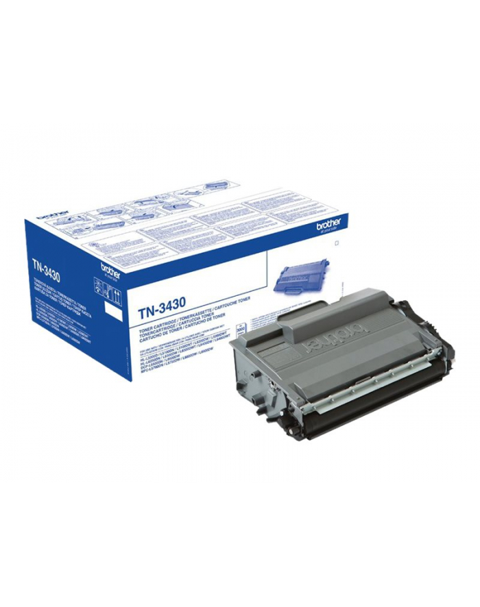 BROTHER TN3430 Bczerwonyher TN3430 Toner negru - 3.000 pagini główny