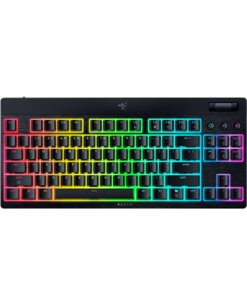 RAZER BlackWidow V4 Low-profile Tenkeyless HyperSpeed Orange Switch Keyboard - US Layout