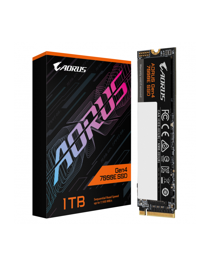 GIGABYTE AORUS Gen4 7000E SSD 1TB NVMe M.2 główny