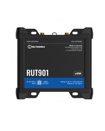 TELTONIKA NETWORKS RUT901 DUAL SIM 4G/LTE/3G WiFi router eSIM version