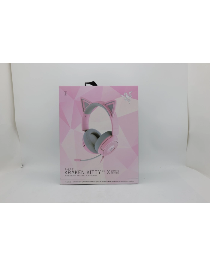 RAZER Kraken Kitty V3 X - Quartz główny