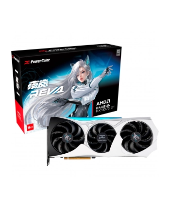 powercolor tul POWERCOLOR Hellhound Reva AMD Radeon RX 9070 XT 16GB GDDR6 x HDMI 2.1b 3 x DisplayPort 2.1a