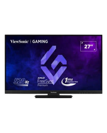 VIEWSONIC LEDmonitor XG2737 27inch Full HD 400 nits resp 1ms 520Hz 99precent sRGB hoogte verstelbaar FreeSync Premium
