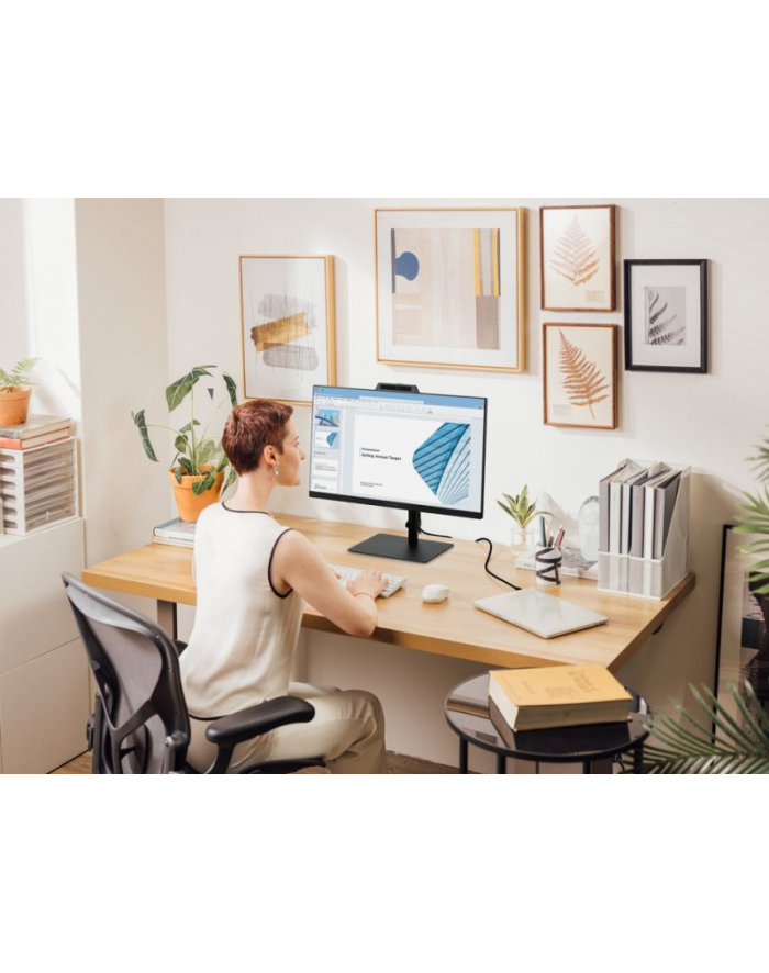 VIEWSONIC VG2441V 23.8inch FHD LED 120Hz 250nits 5ms 1xHDMI DP USB-C 15W laden Windows Hello 2x2W front-facing speakers 5MP webcam główny