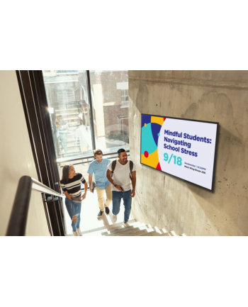 VIEWSONIC ViewBoard LED large format display 55inch 3840x2160 500 nits System Android 14 24/7 USB-C 65W laden 8/32GB 2x16W speakers