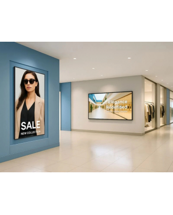 VIEWSONIC ViewBoard LED large format display 65inch 3840x2160 500 nits System Android 14 24/7 USB-C 4/32GB 2x10W speakers landscape