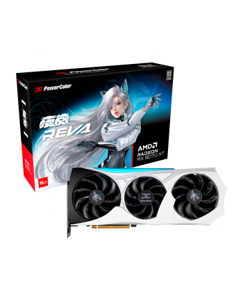 powercolor tul POWERCOLOR Hellhound Reva AMD Radeon RX 9070 XT 16GB GDDR6 x HDMI 2.1b 3 x DisplayPort 2.1a nr 1