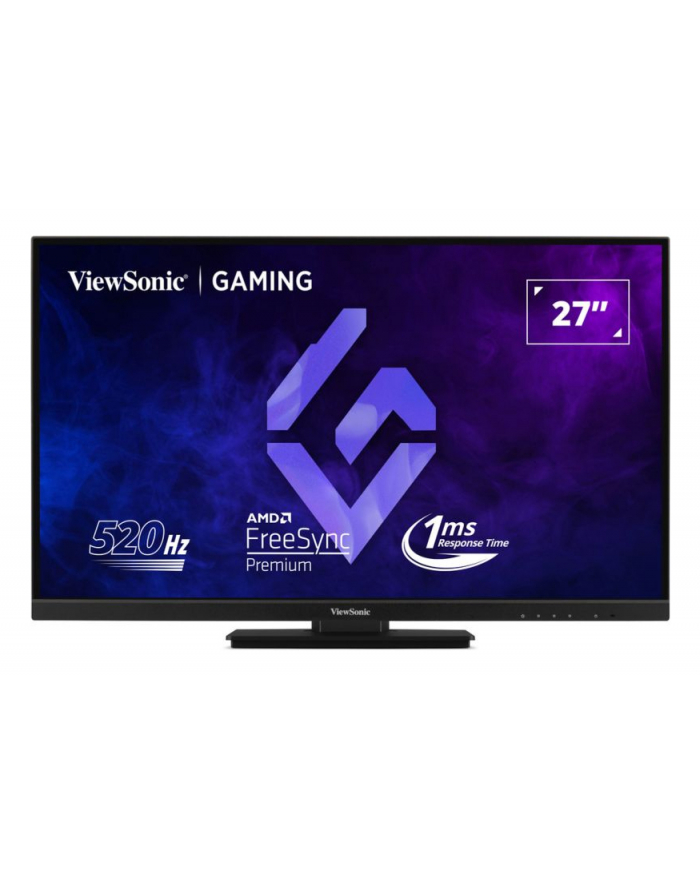 VIEWSONIC LEDmonitor XG2737 27inch Full HD 400 nits resp 1ms 520Hz 99precent sRGB hoogte verstelbaar FreeSync Premium główny