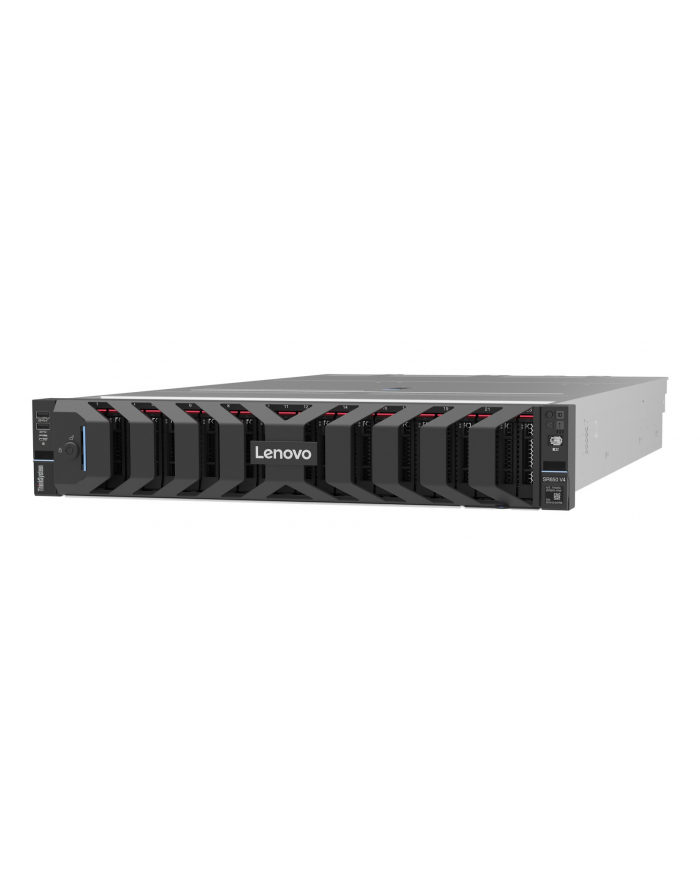 LENOVO ThinkSystem SR650 V4 Intel Xeon 6515P 16C 2.3GHz 150W 1x32GB 2Rx8 960GBx2 SATA główny