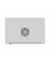 LANBERG Rack cabinet 19inch wall-mount 12U/540X350 flat pack with glass door grey - nr 13