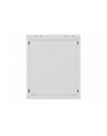 LANBERG Rack cabinet 19inch wall-mount 12U/540X350 flat pack with glass door grey - nr 14