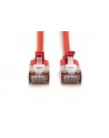 DIGITUS CAT 6A F-FTP Slim Patch cord Cu LSZH AWG 32/7 length 2m Red - nr 4