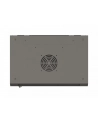 LANBERG Rack cabinet 19inch wall-mount 12U/540X350 flat pack with glass door black - nr 12