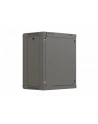 LANBERG Rack cabinet 19inch wall-mount 12U/540X350 flat pack with glass door black - nr 14