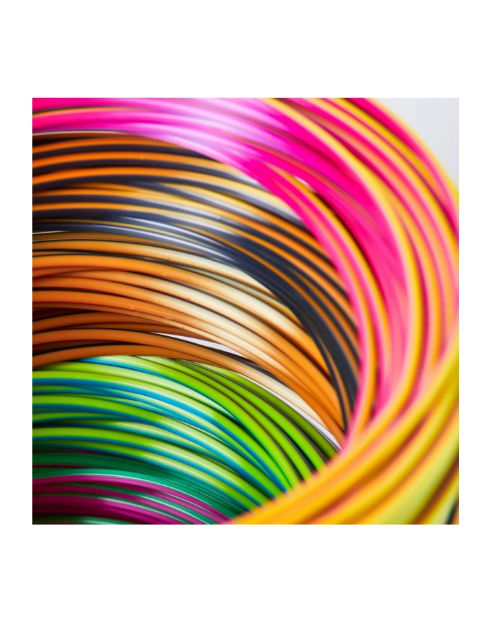 3DOODLER 6 SZPUL PO 10 M Z 3 ŻYWYMI KOMBINACJAMI KOLORÓW FILAMENTU PLA 1,75 MM DO 3DOODLER FLOW FLOW-TRIFILLS główny
