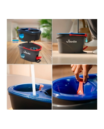 Mop obczerwonyowy Vileda H2prO